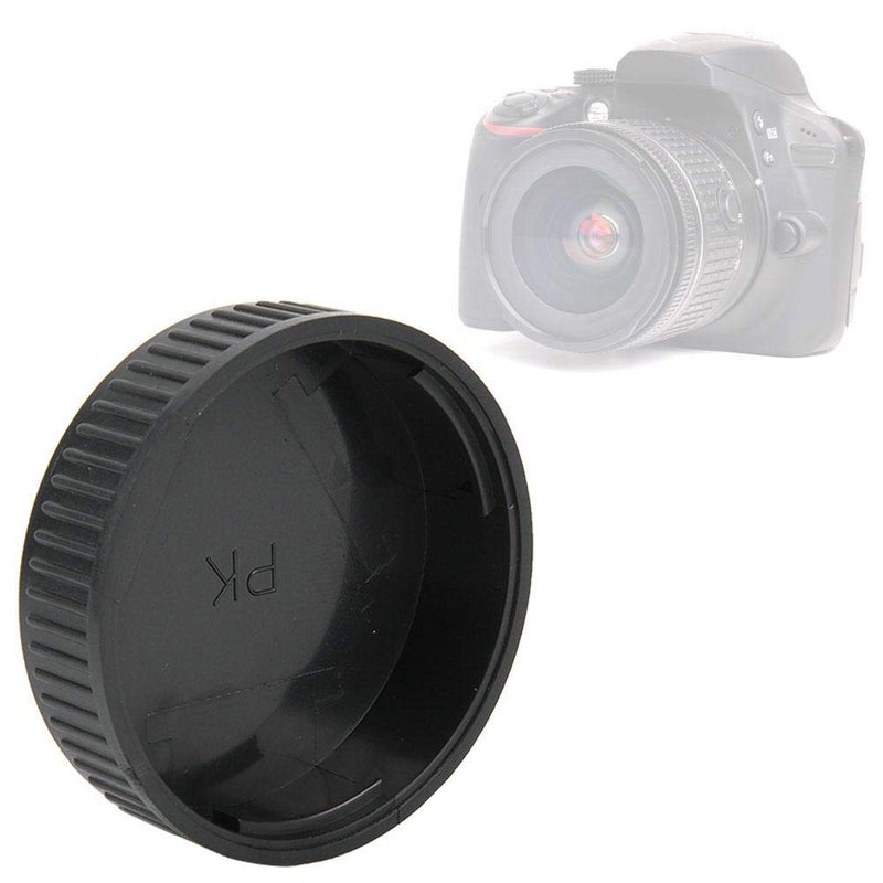 ANGGREK Lens Rear 5PCS Camera Lens Plastic Rear Portable Protective Cover Fits for PK Mount SLR Camera Lens Lens Protective Cover and Wear-Resistant - Image 4